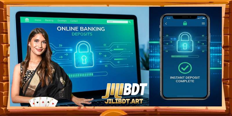 Online banking deposits