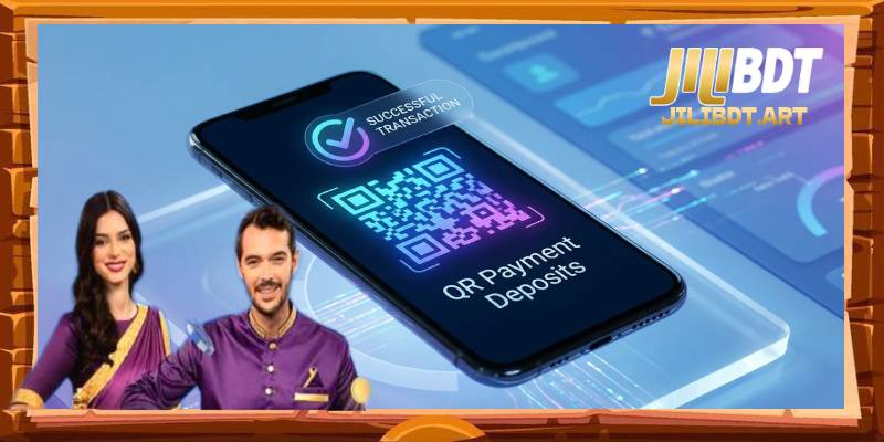 QR payment deposits