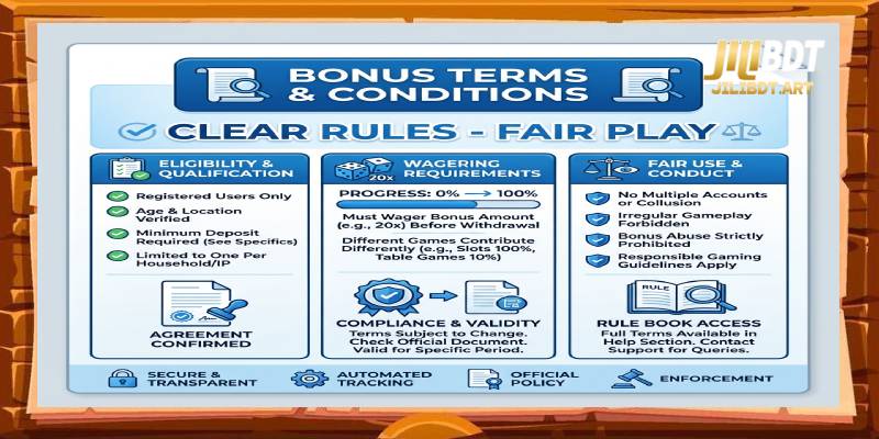 Bonus Conditions, Wagering, and Fair Use Rules