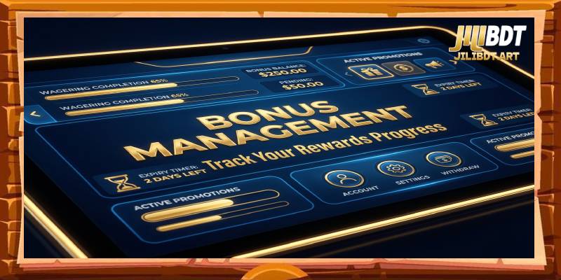 Managing Bonuses Through the User Account