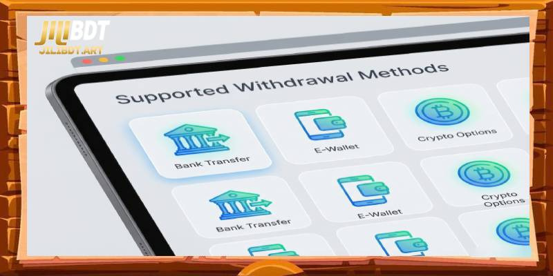 Supported Withdrawal Methods and Channels